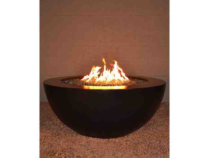 The Legacy Round Fire Pit from Architectural Pottery