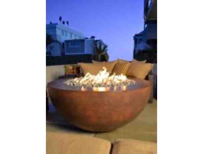 The Legacy Round Fire Pit from Architectural Pottery