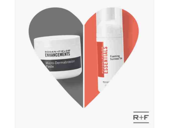 Rodan + Fields ENHANCEMENTS Micro-Dermabrasion Paste and ESSENTIALS Foaming Sunless Tan