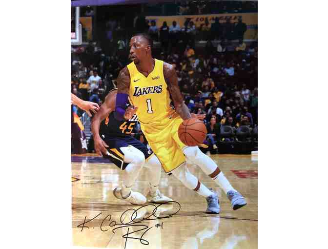 LA Lakers Kentavious Caldwell-Pope Autographed Photo