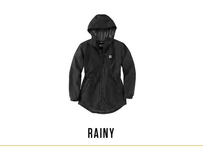 Carhartt Rain defender light weight coat - worn by The Weather Channel Meteorologists - Photo 2