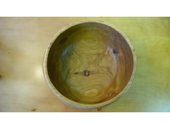 Cherry Wood Bowl by Hassan Najjar