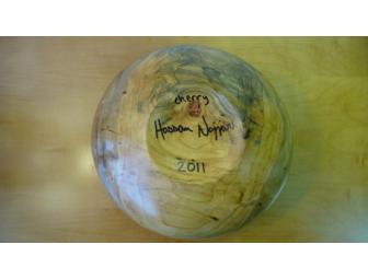 Cherry Wood Bowl by Hassan Najjar