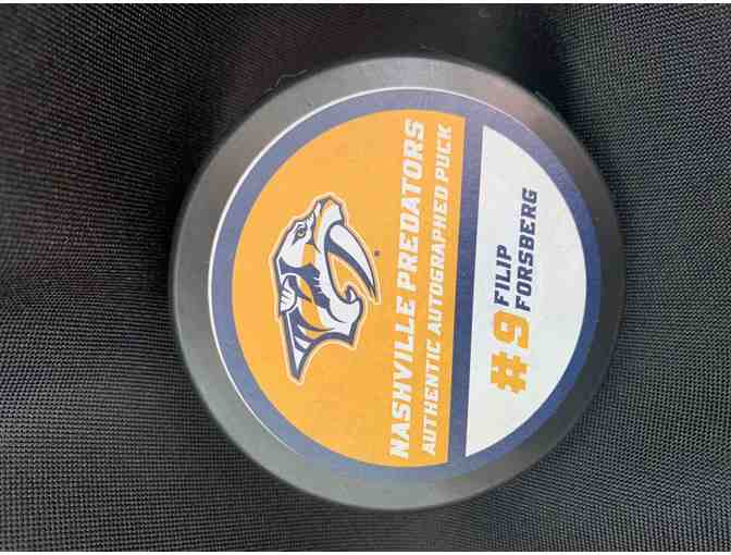 Nashville Predators Signed Puck