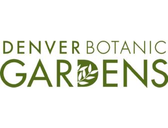 Denver Botanic Gardens Membership and Book!