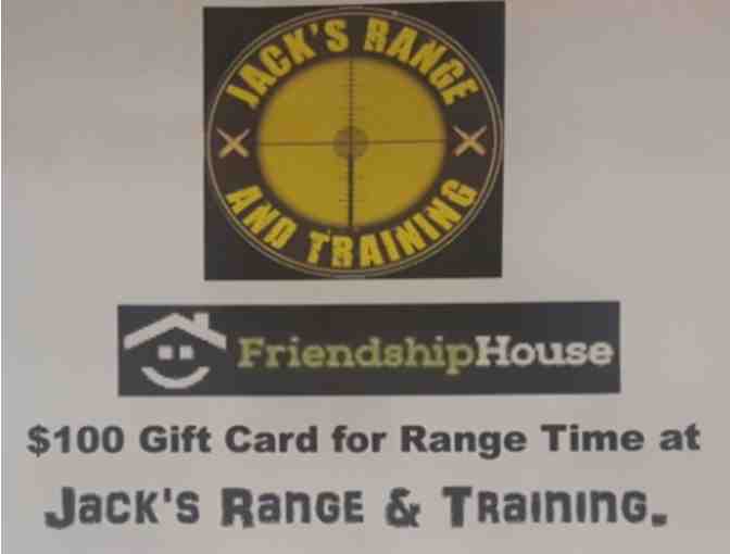 $100 Gift Card for Range Time at Jack's Range & Training - Photo 1
