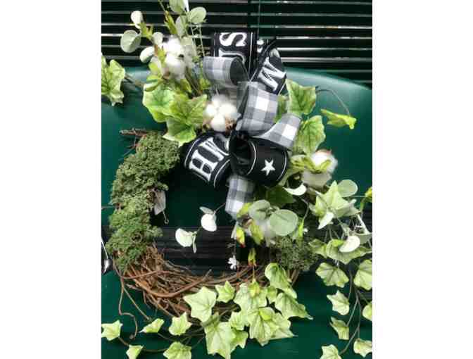 Ivy & Cotton grapevine wreath