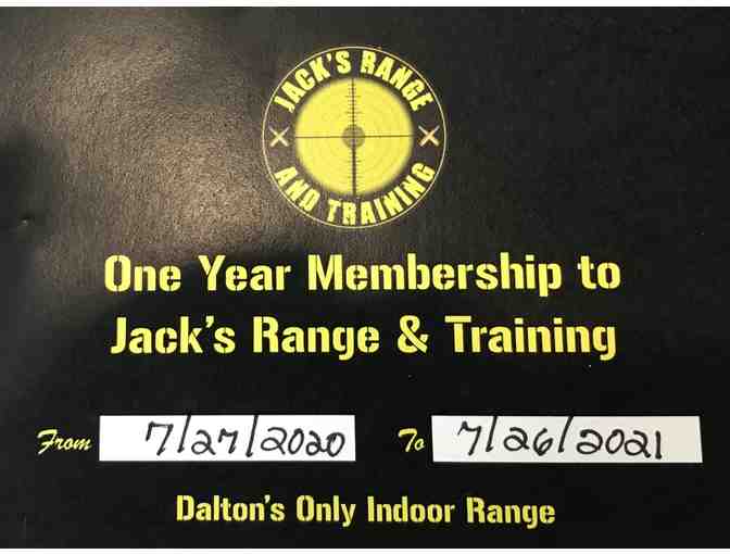 One Year Membership Gift Card for Range Time at Jack's Range &amp; Training - Photo 1