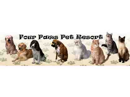 Four Paws Pet Resort - 3 night stay, 2 times a day play and bath