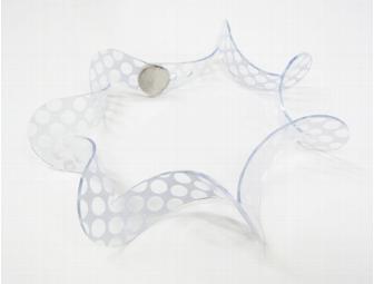 Necklace and Bracelet (White)