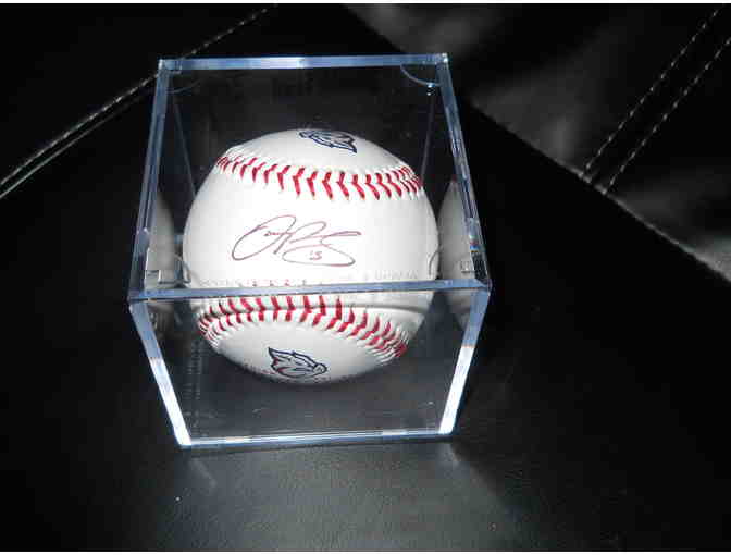 Darin Ruf autographed baseball & 6  Reading Fightin' Phils tickets