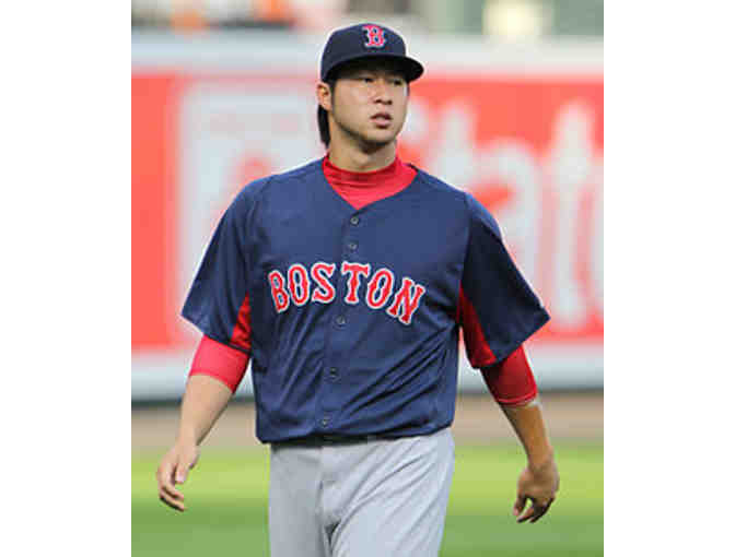 Red Sox Autographed Baseball by Junichi Tazawa