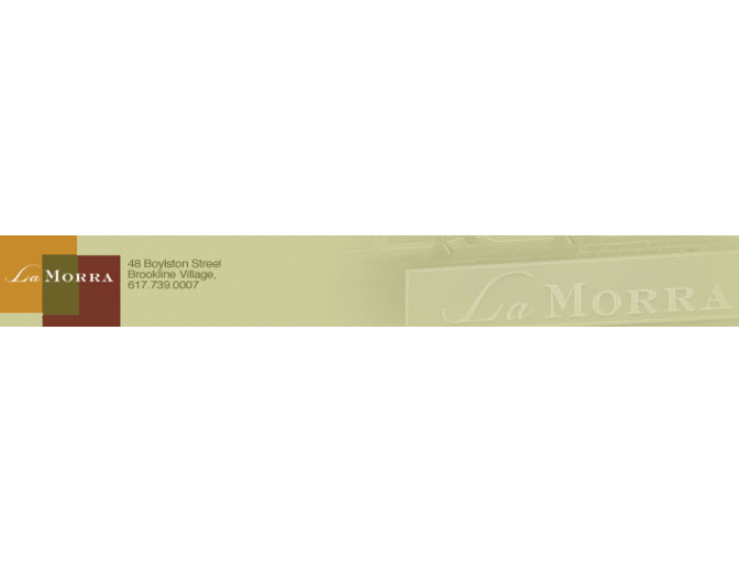 La Morra Restaurant Gift Certificate