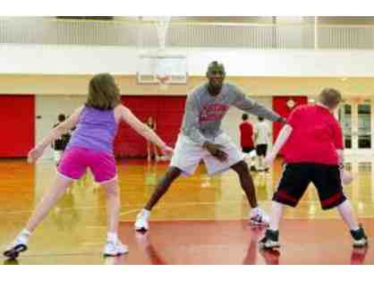Boston University Coach Jones Basketball Clinic At Devotion School