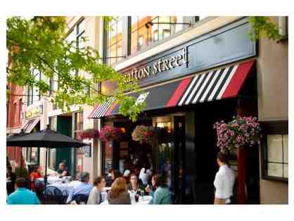 50$ Gift Certificate to Grafton Street Restaurant