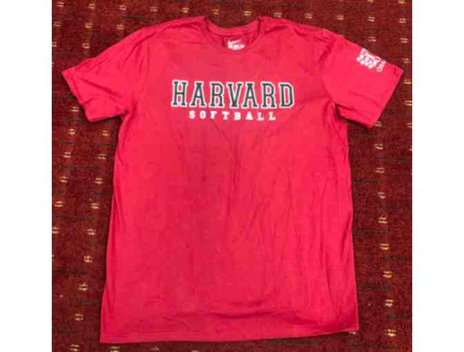 Harvard Softball SS Cotton Tee (Men's XL) - Photo 1