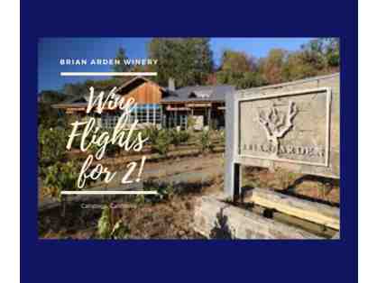 Wine Flights for Two at Brian Arden Winery