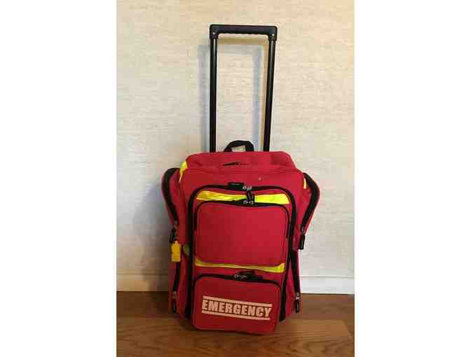 Backpack Emergency Kit on Wheels!