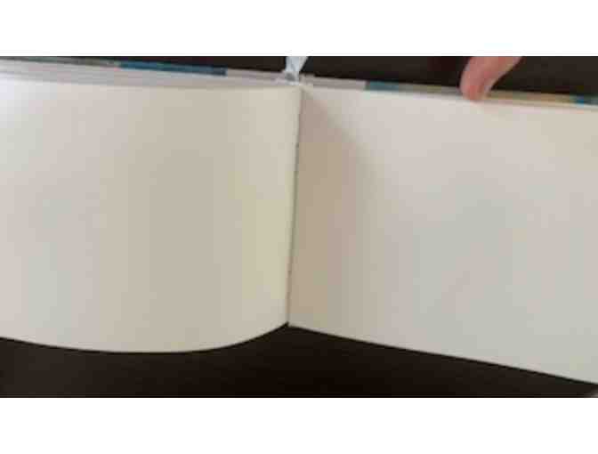 Handcrafted 6' x 5' notebook