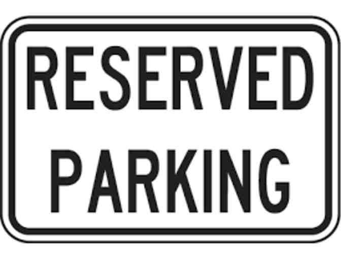 Reserved Parking and Pew for 1st Communion Mass