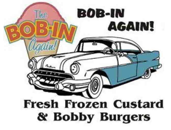 Dinner for 4 Served Curbside in the 1956 Pontiac at Bob-In Again