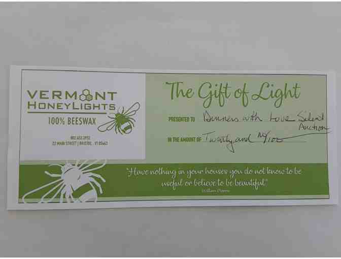 Vermont Honey Lights Gift Certificate