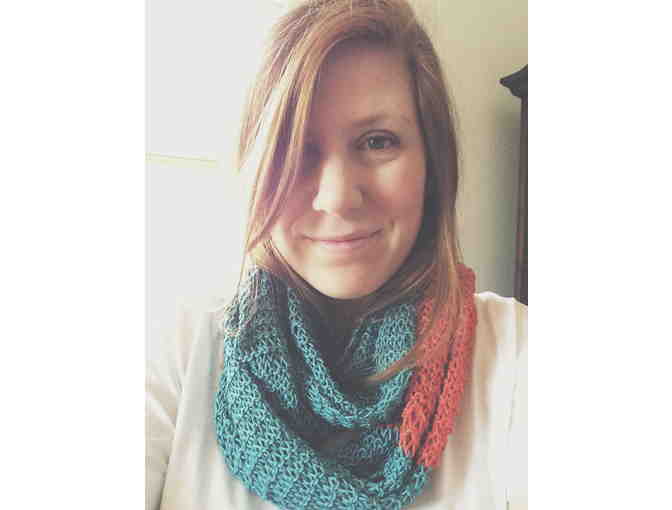 Handmade Knit Infinity Scarf from Earthquake State Designs