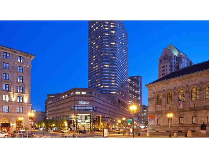 A Night Out in Boston at The Westin Copley Place