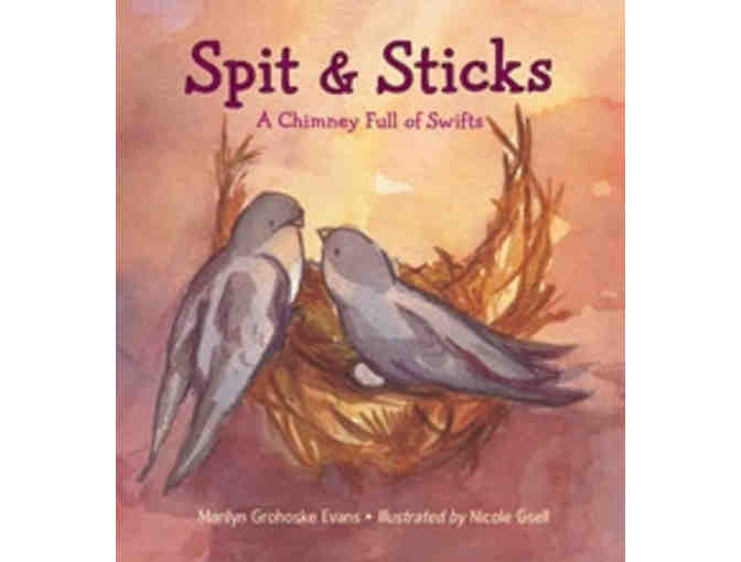 The Toy Shop of Concord $25 Gift Card and 'Spit & Sticks': A Chimney Full of Swifts Book