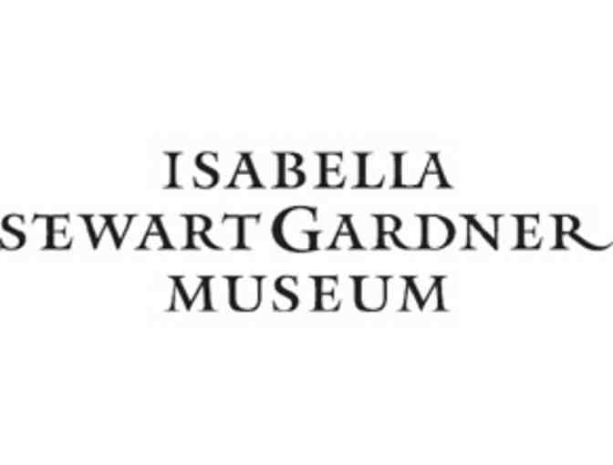 Four Passes to the Isabella Stewart Gardner Museum
