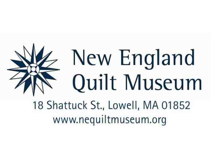 New England Quilt Museum (Lowell, MA) - Two Admission Passes and Two American Quilt Books