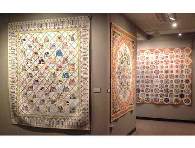 New England Quilt Museum (Lowell, MA) - Two Admission Passes and Two American Quilt Books