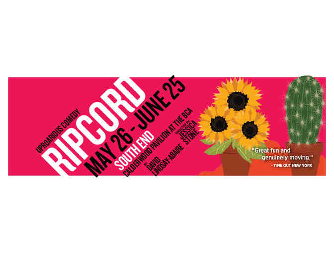 Two tickets to Huntington Theatre Company's comedy, 'Ripcord'