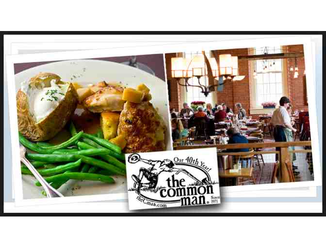 The Common Man Restaurants -$25 Gift Card