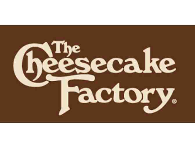 The Cheesecake Factory - $25 Gift Certiciate