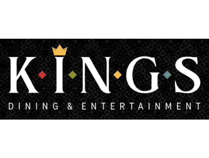 Kings Dining and Entertainment - Bowling and Pizza Party for up to 6 people
