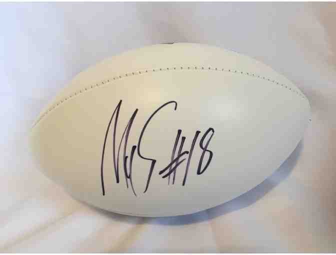 New England Patriots - Matthew Slater Autographed Football