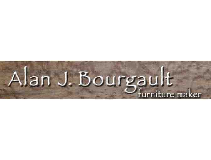 Alan J. Bourgault Artisan Woodworks - 8' Round Curly Maple Cutting Board