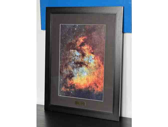 D. Heilman Astrophotography - Framed Time-Lapse Photo of a Distant Nebula - Photo 1