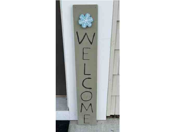 Signs and Snippets - Wooden Welcome Sign with Interchangeable "Snippet" Pieces - Photo 3