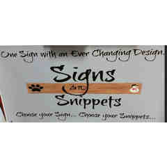 Signs and Snippets