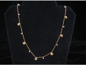 June Bijou 14K Gold Filled Chain with Fresh Water Pearls