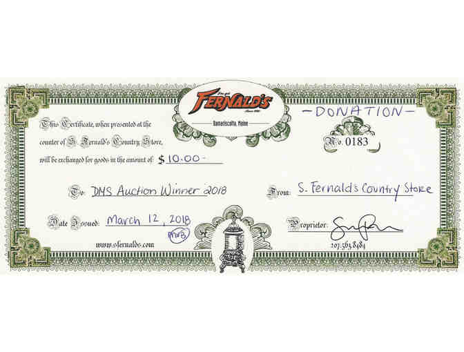 Fernald's Hat & $10 Gift Card