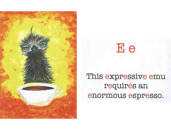 The Almost Rhyming Hipster Critter Alphabet Book - Signed Copy