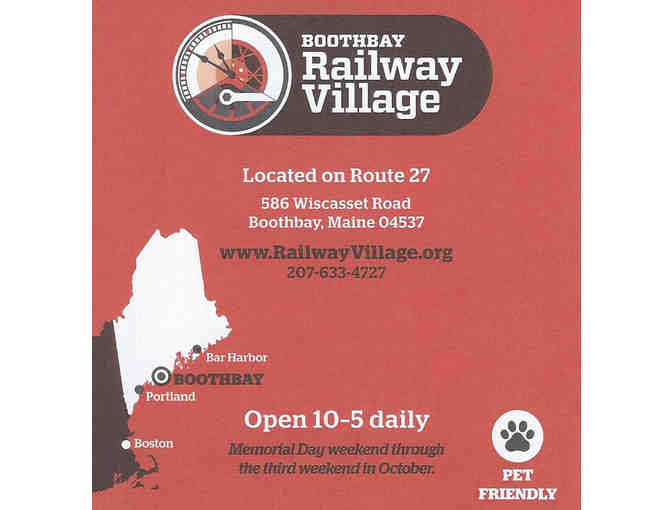 Boothbay Railway Village Guest Passes