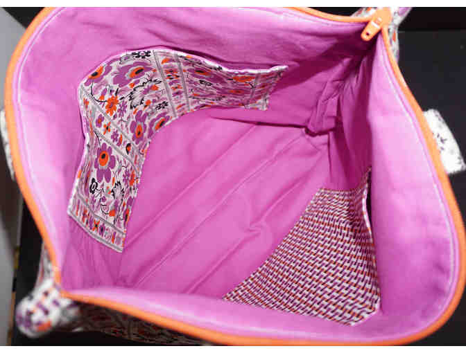 Nein Designs Zippered Purse - Purple/Orange