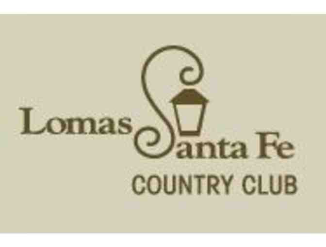 Foursome of Golf at the Lomas Santa Fe Country Club