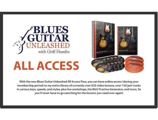 Blues Guitar Unleashed Music Lessons