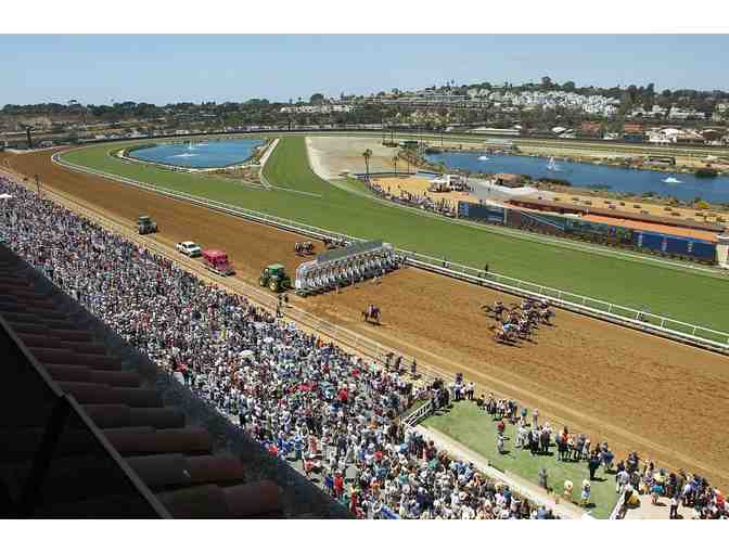 Del Mar Race Track 4 Passes and Turf Club Table