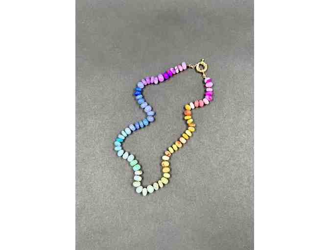 Kaipua Jewelry - Rainbow Opal Necklace